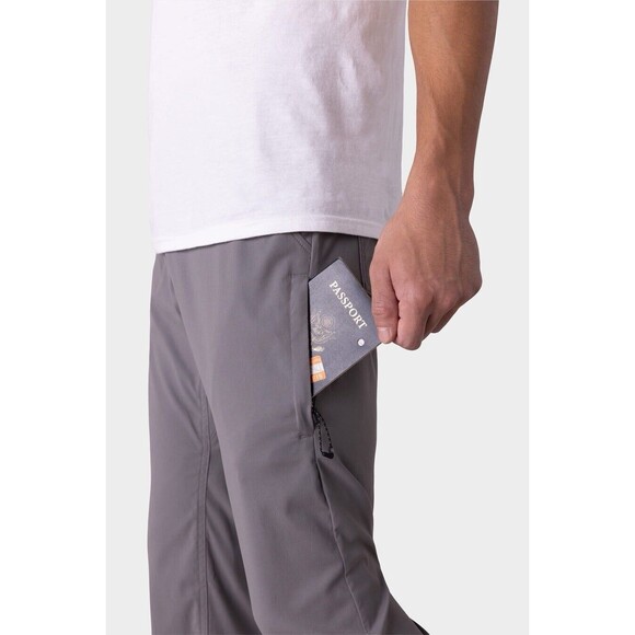 686 Everywhere Pant Slim Fit Performance 36wx34L Grey - Picture 12 of 16
